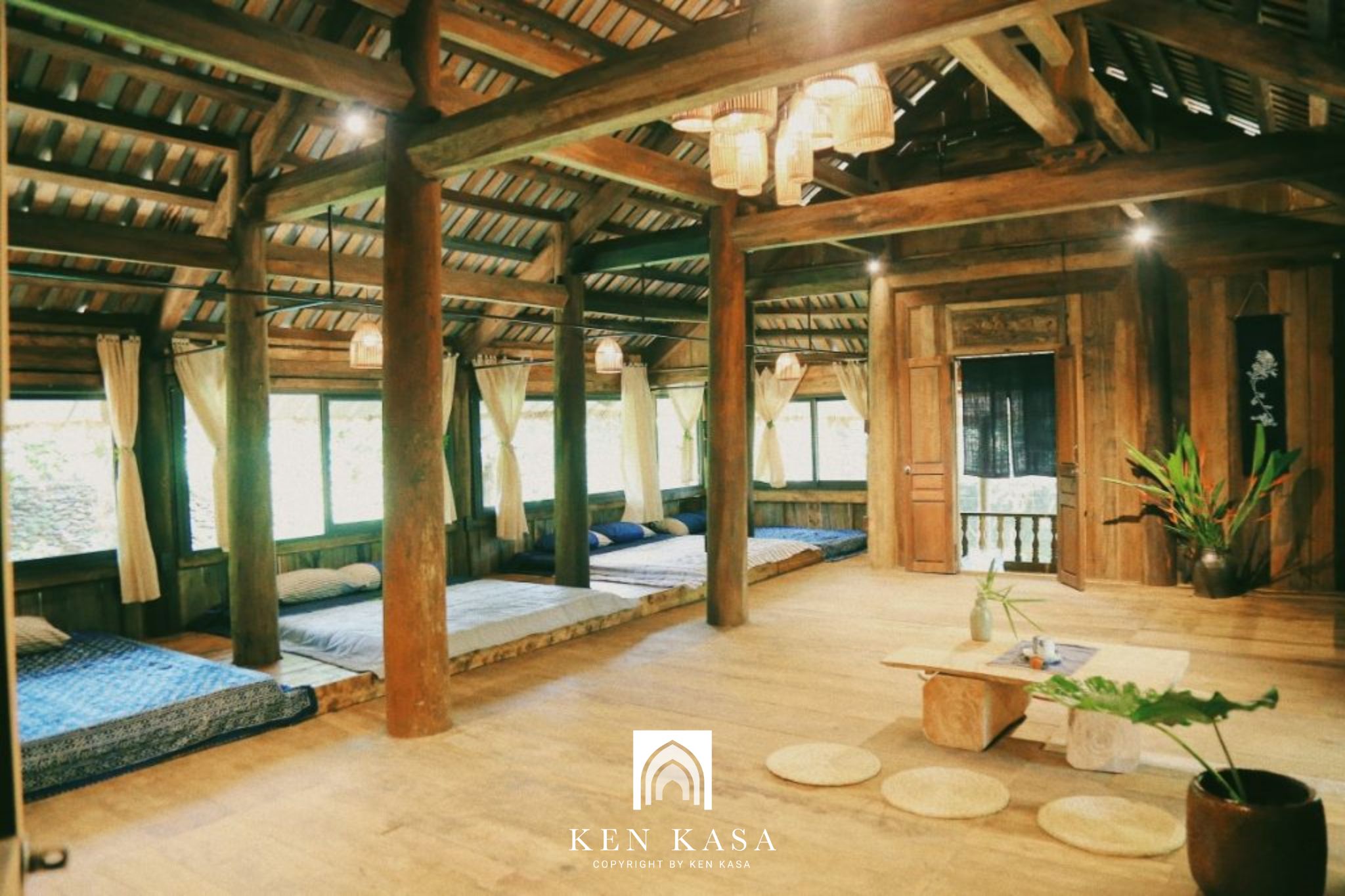 t&iacute;nh thẩm mĩ thiết kế nội thất homestay bản sắc d&acirc;n tộc